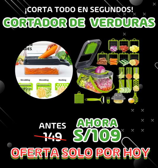 CORTADOR DE VERDURAS